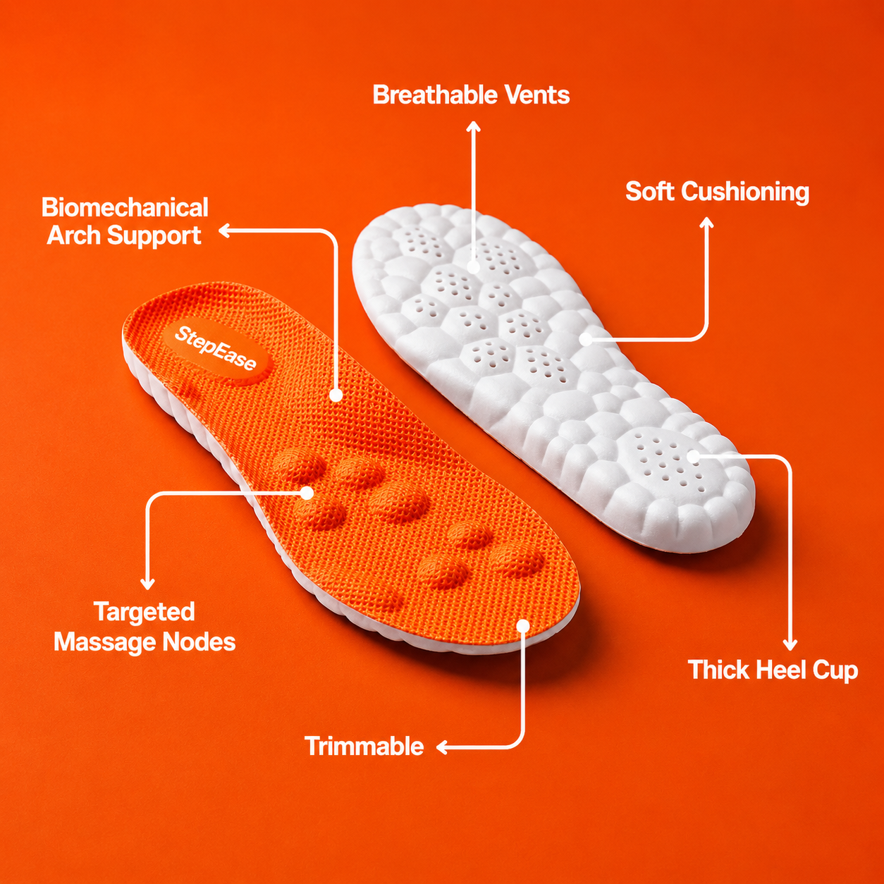 StepEase™ 4D Massage Insoles
