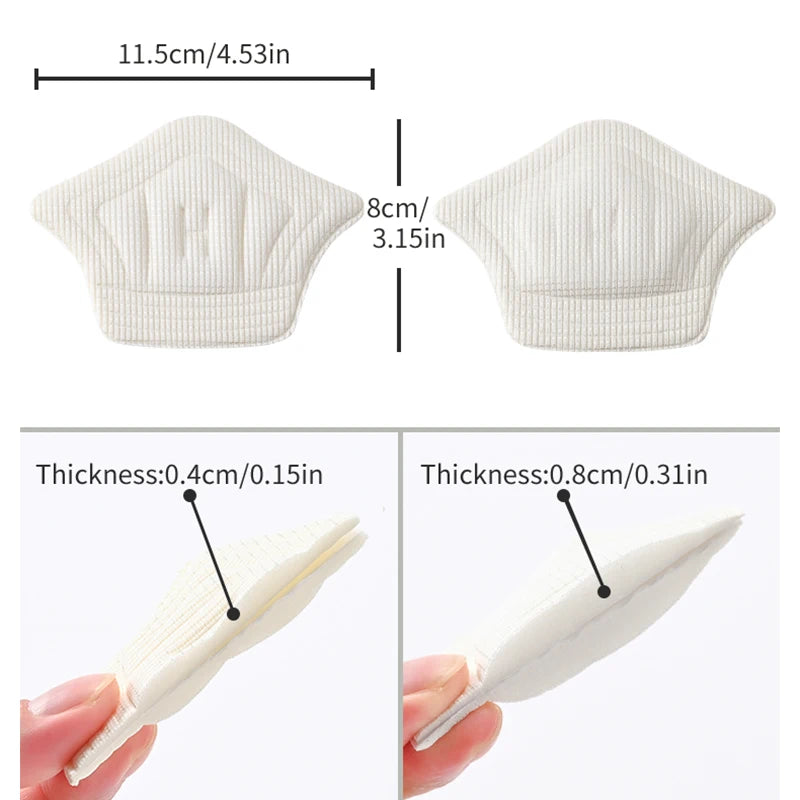 3pairs Insoles Patch Heel Pads