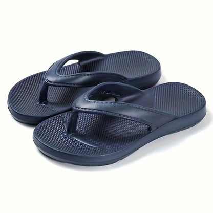 New women's elegant arch support flip flops, indoor/outdoor use, summer beach sandals, casual shoes with EVA soles, comfortable